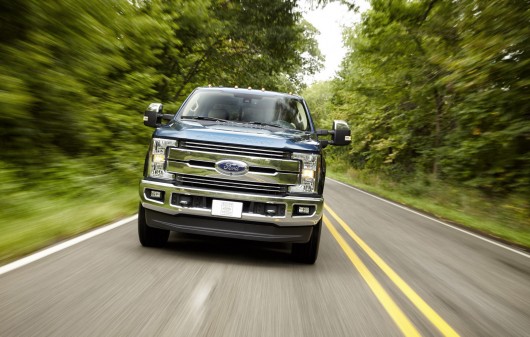 2017 Ford F-Series Super Duty with aluminum body
