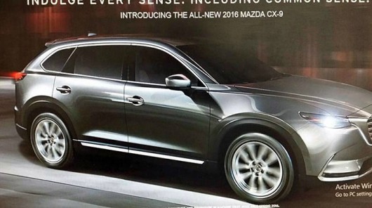 Mazda CX-9: Photos of the premiere