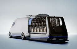 Mercedes showed a concept electric microbus of the future