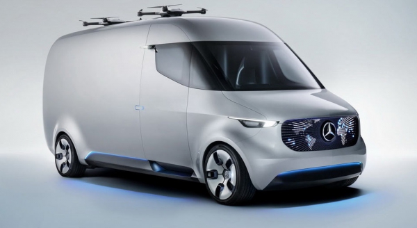 Mercedes Showed A Concept Electric Microbus Of The Future Photos