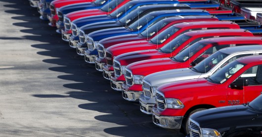 In the United States fell sharply, new car sales