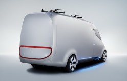 Mercedes showed a concept electric microbus of the future