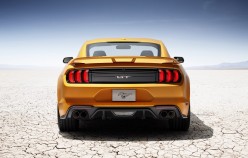 Ford introduced a restyled version of the Mustang for the 2018 model year