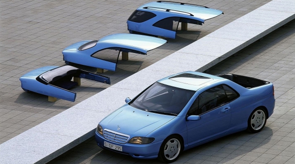 Perhaps the most insane concept cars in the history of Mercedes