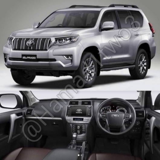 Land cruiser Prado, the first quality pictures of the popular SUV Toyota