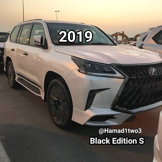 Toyota 2019 2019 Land Cruiser And Lexus Lx 570 Black Edition