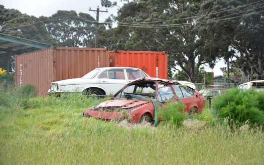 The beauty of the rusting bodies: pictures of car abandoned