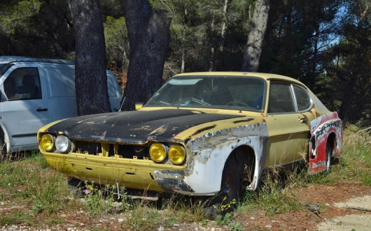 The beauty of the rusting bodies: pictures of car abandoned
