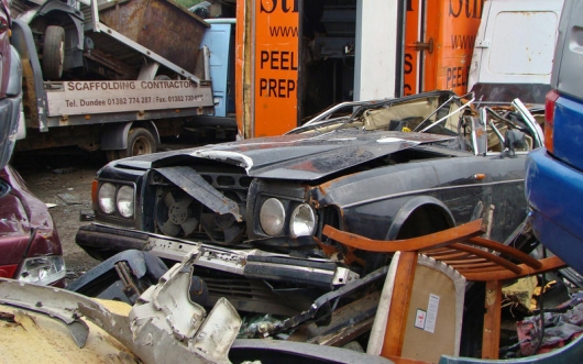 The beauty of the rusting bodies: pictures of car abandoned