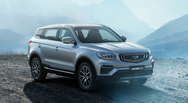 Crossover Geely Azkarra will come to the aid of the pre-reform Atlas