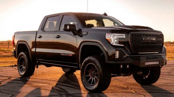 Hennessey presented a package Goliath 700 for GMC Sierra