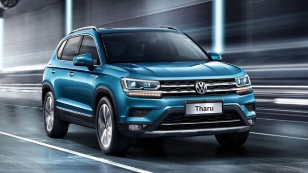 New Volkswagen Tarek noticed without camouflage