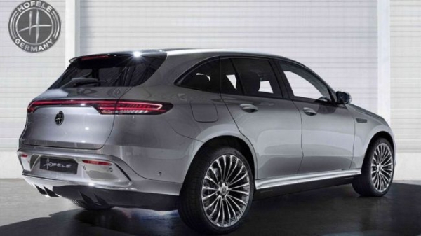 Electrocreaser Mercedes-Benz EQC received version in the style of Maybach