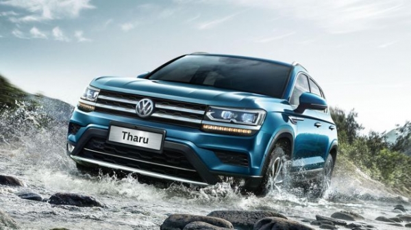 New Volkswagen Tarek noticed without camouflage