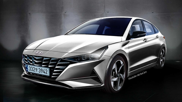 The designer at the spy pictures showed might look like the new Hyundai Elantra 2021