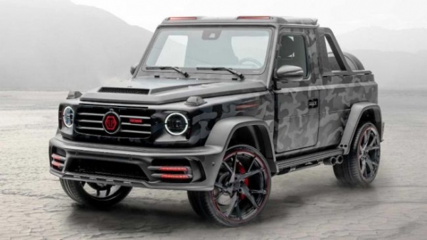 Atelier Mansory made from Mercedes-AMG G63 is a luxury pickup truck