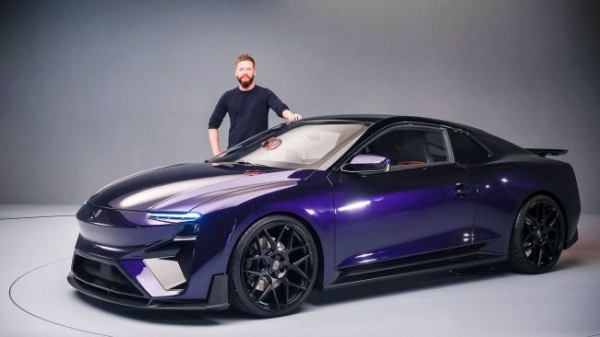 Presents a self-charging electric supercar Production-Spec RG Nathalie