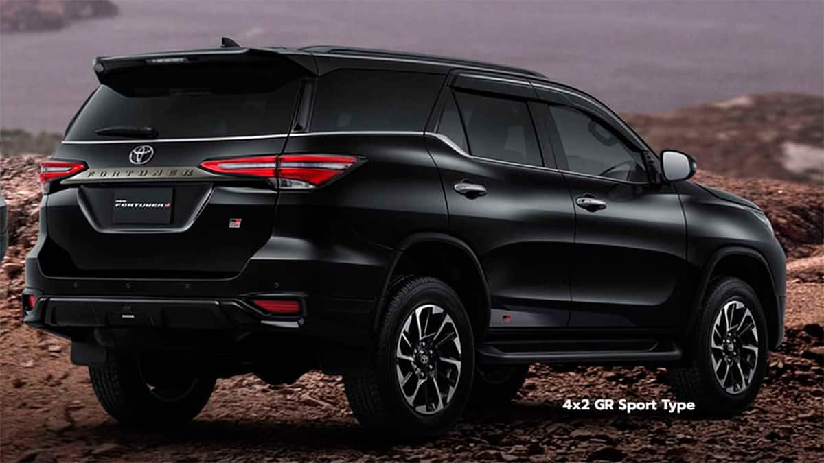 The Toyota Fortuner SUV has a new version of the GR Sport