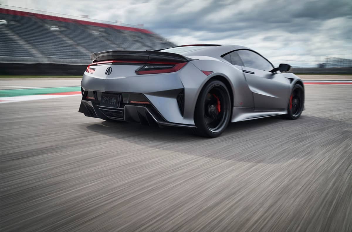 The fastest version of the supercar Acura NSX received a 608-horsepower engine