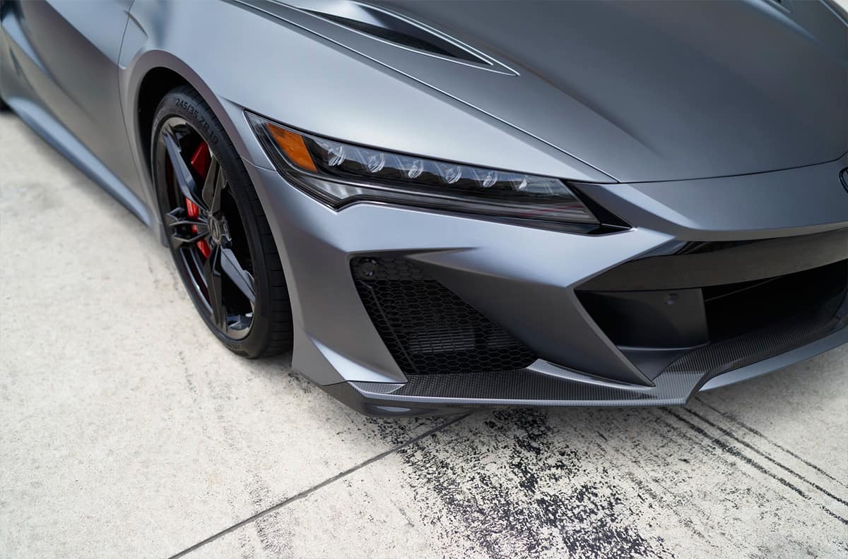 The fastest version of the supercar Acura NSX received a 608-horsepower engine