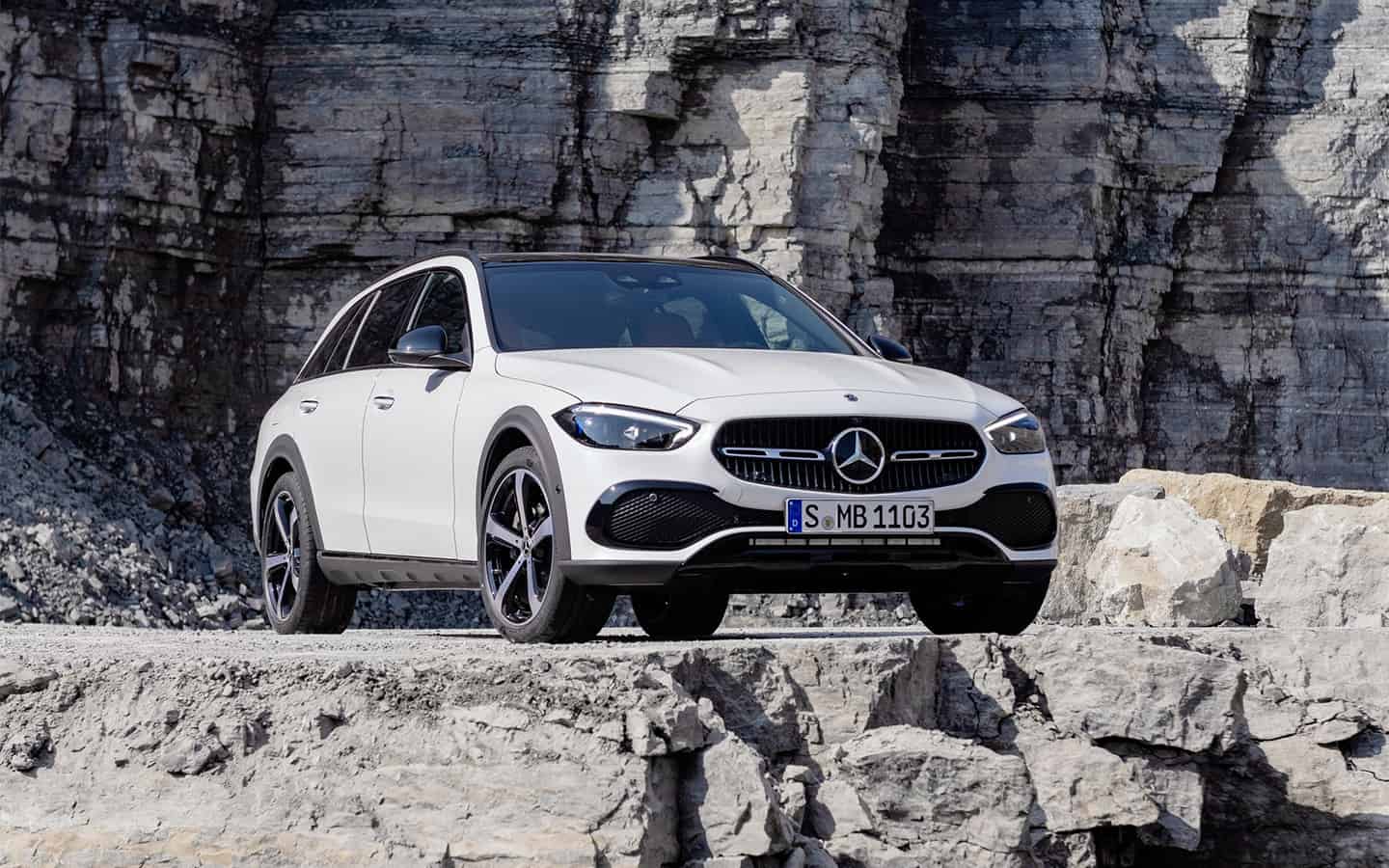 The new Mercedes C-Class received an off-road version