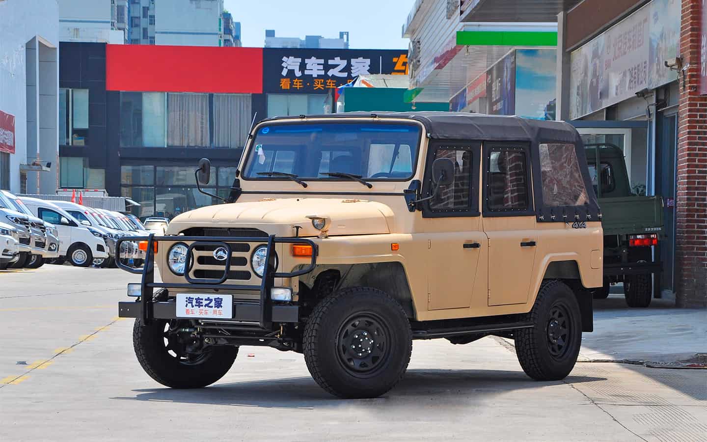 Chinese counterpart of UAZ received a 211-horsepower turbo engine