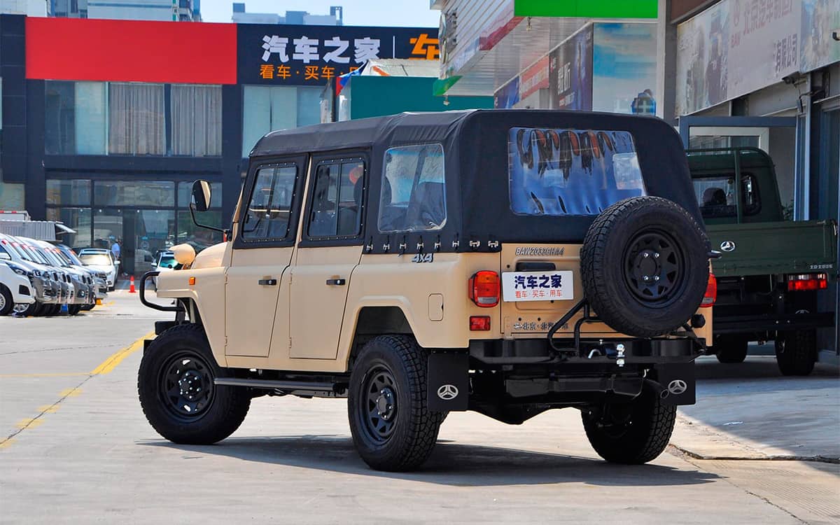 Chinese counterpart of UAZ received a 211-horsepower turbo engine