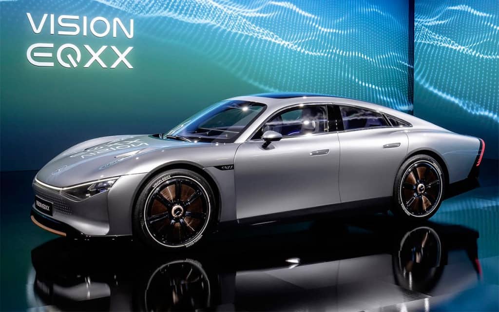 Mercedes-Benz unveils EQXX electric sedan with 1,000 km range