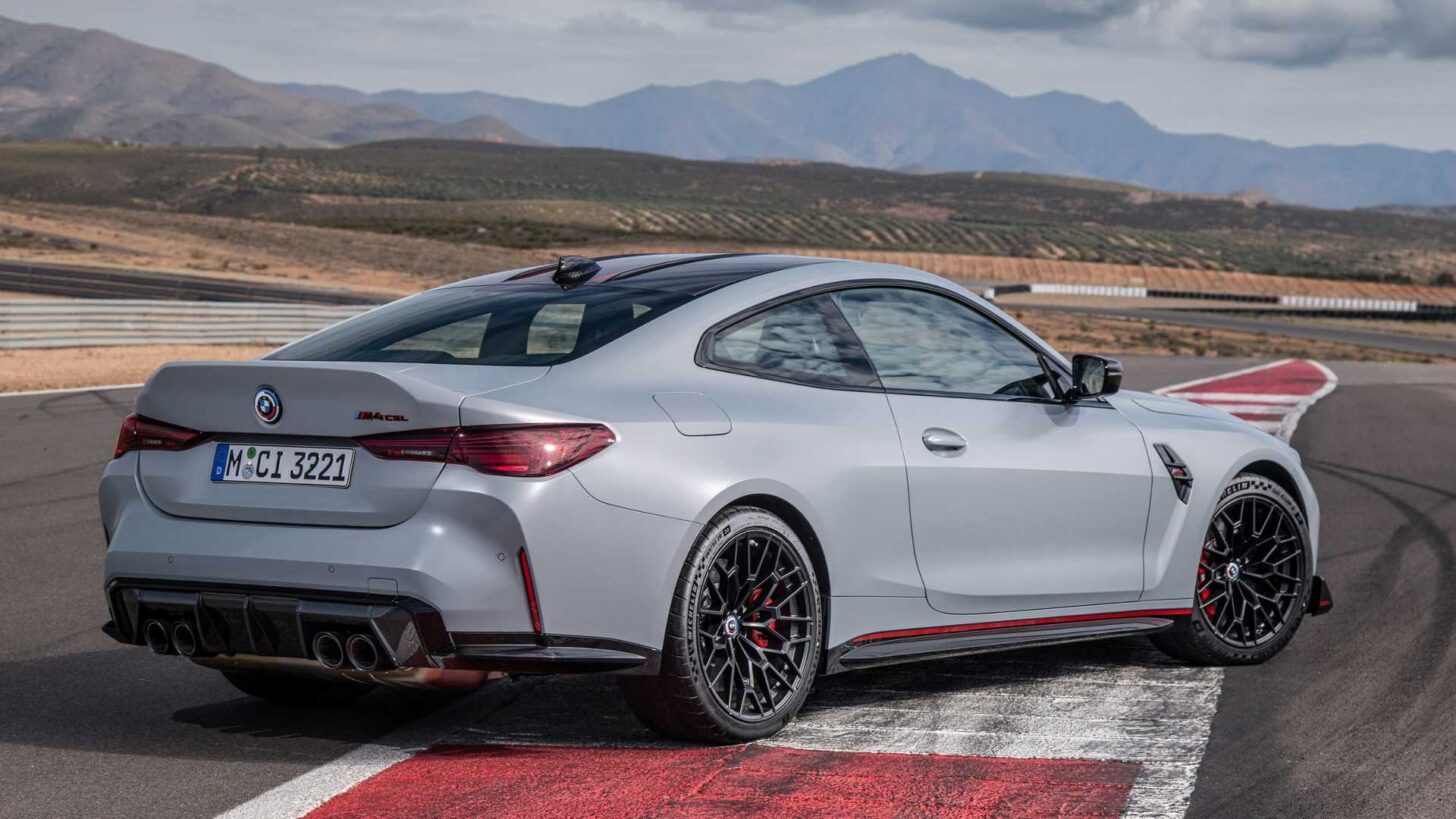 BMW unveils new 2022 BMW M4 CSL sports coupe