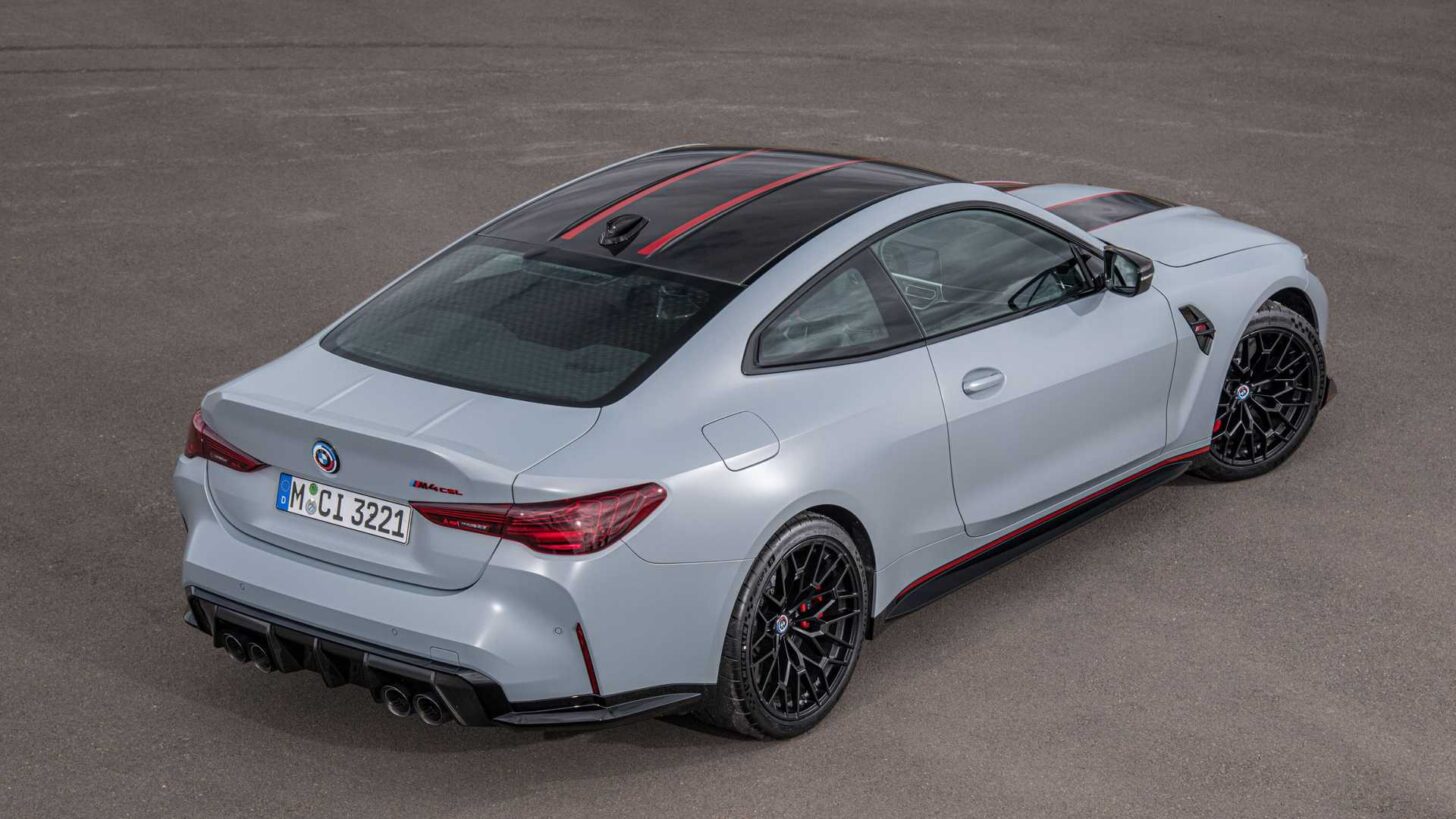 BMW unveils new 2022 BMW M4 CSL sports coupe