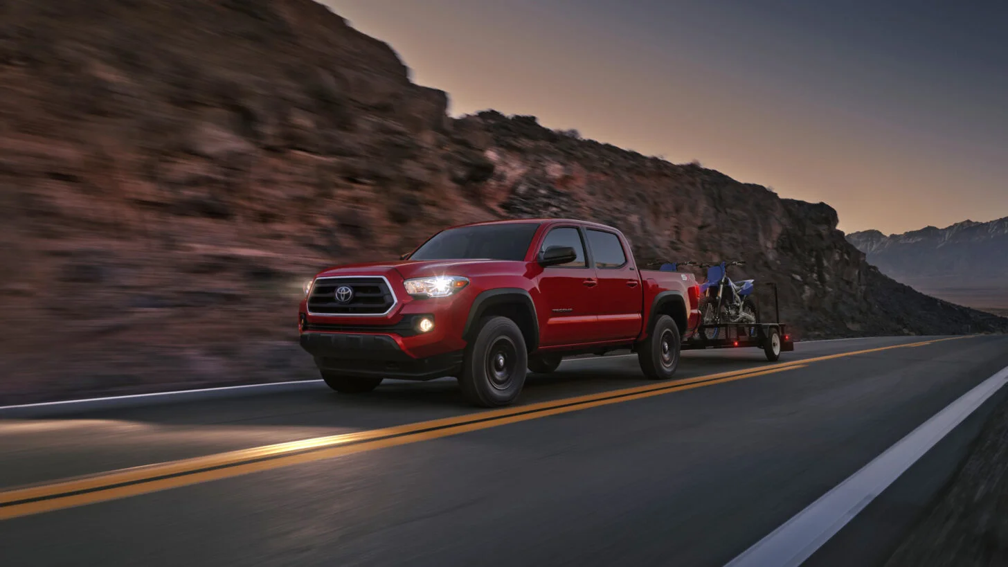 Toyota slightly updated the Tundra and Tacoma pickups in the US