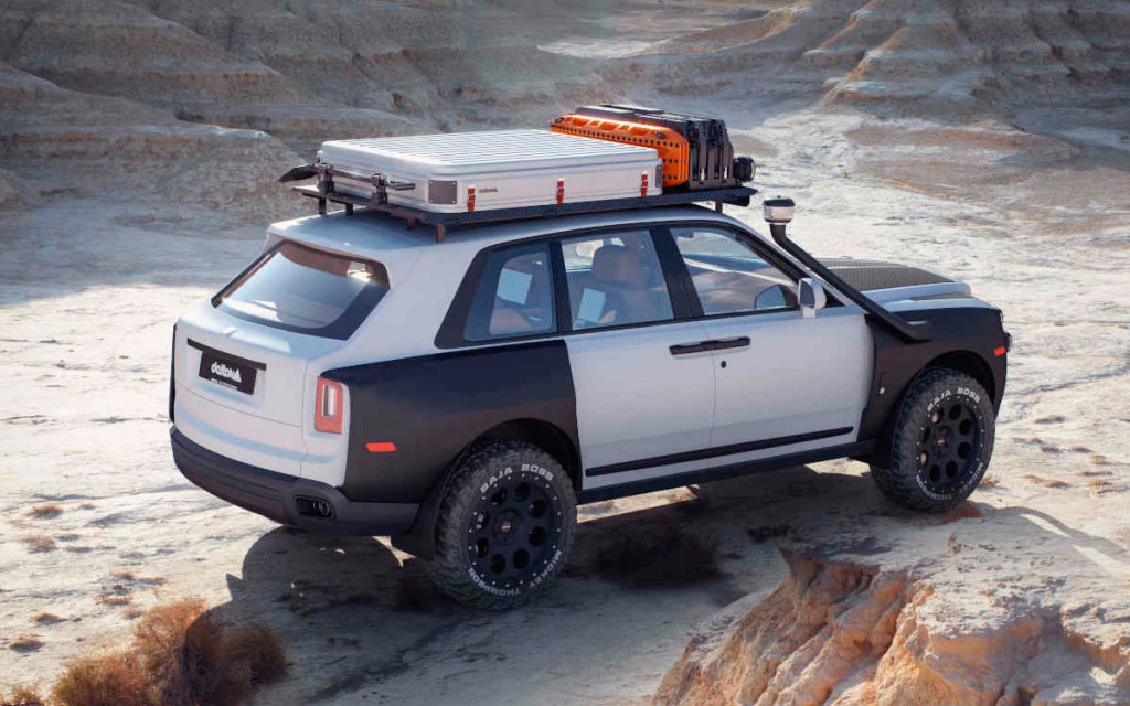 Crossover Rolls-Royce Cullinan received a version for heavy off-road