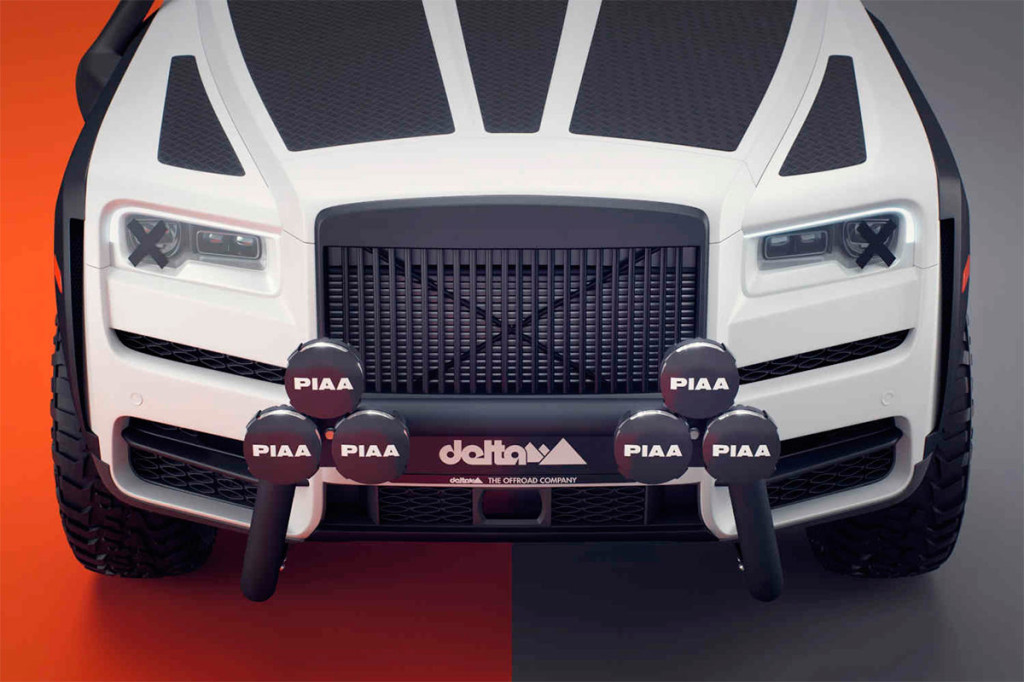 Crossover Rolls-Royce Cullinan received a version for heavy off-road