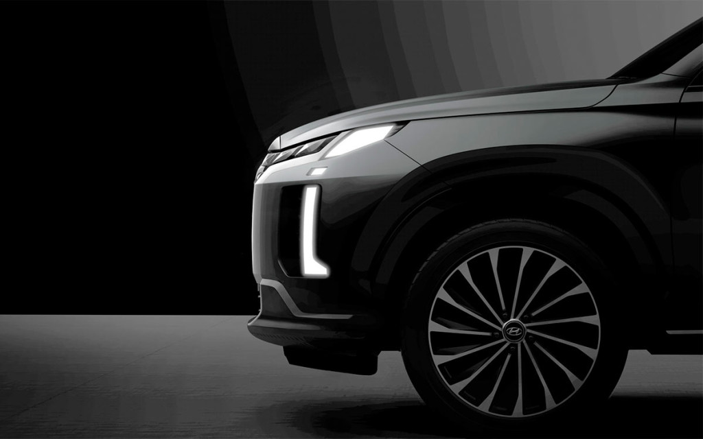 The appearance of the updated Hyundai Palisade was revealed before the premiere