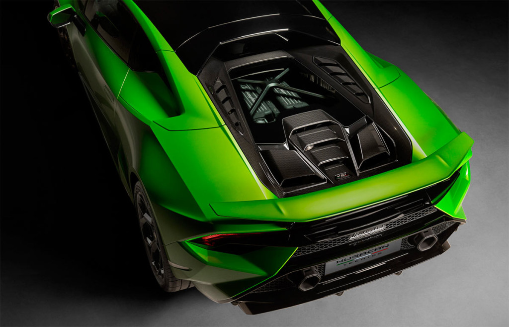 Lamborghini showed a new 640-horsepower supercar Huracan Tecnica