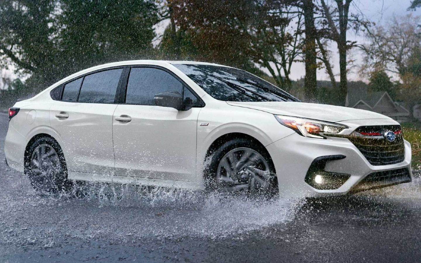 Subaru introduced the updated Legacy sedan