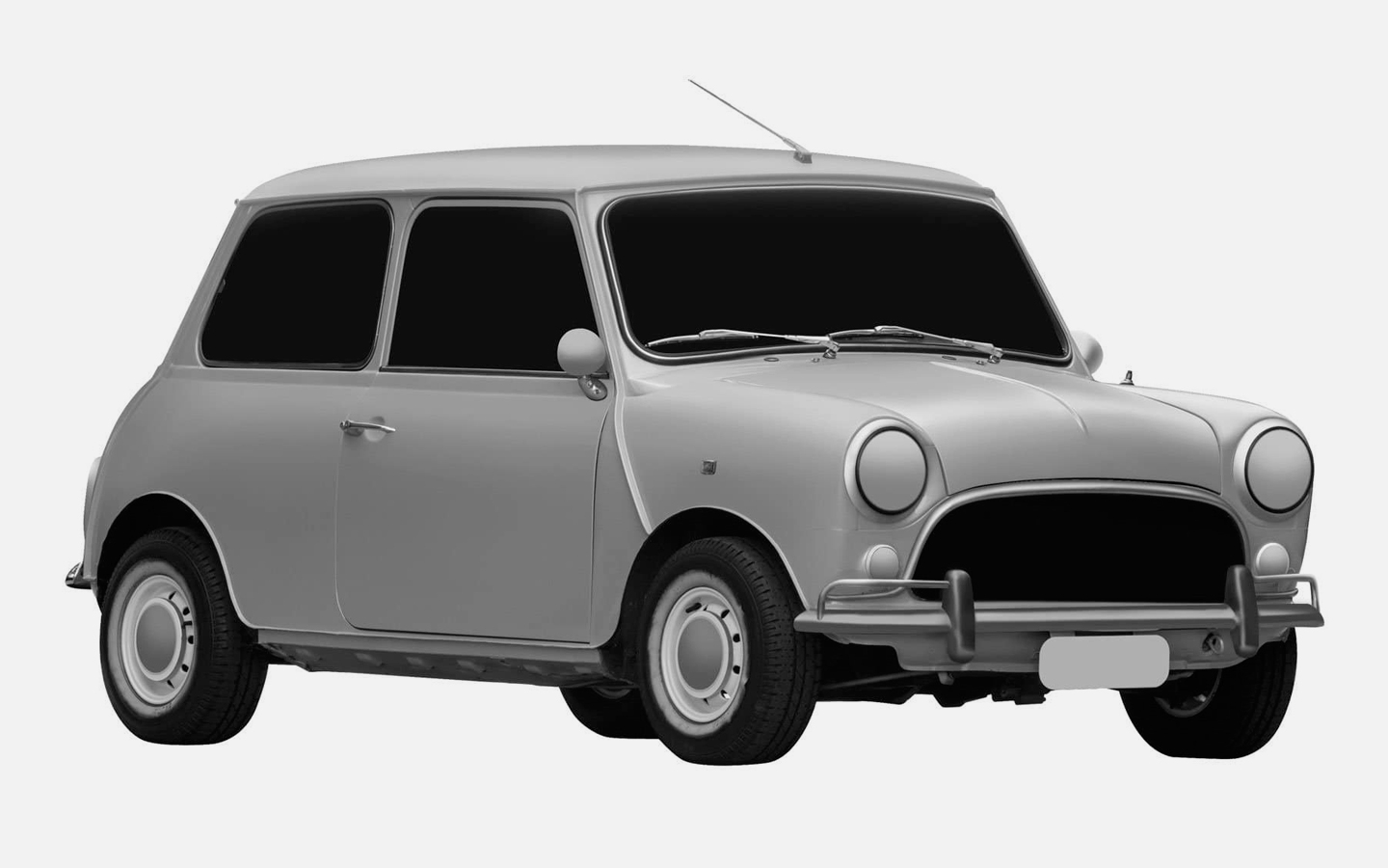 A copy of the English Mini has been patented in China