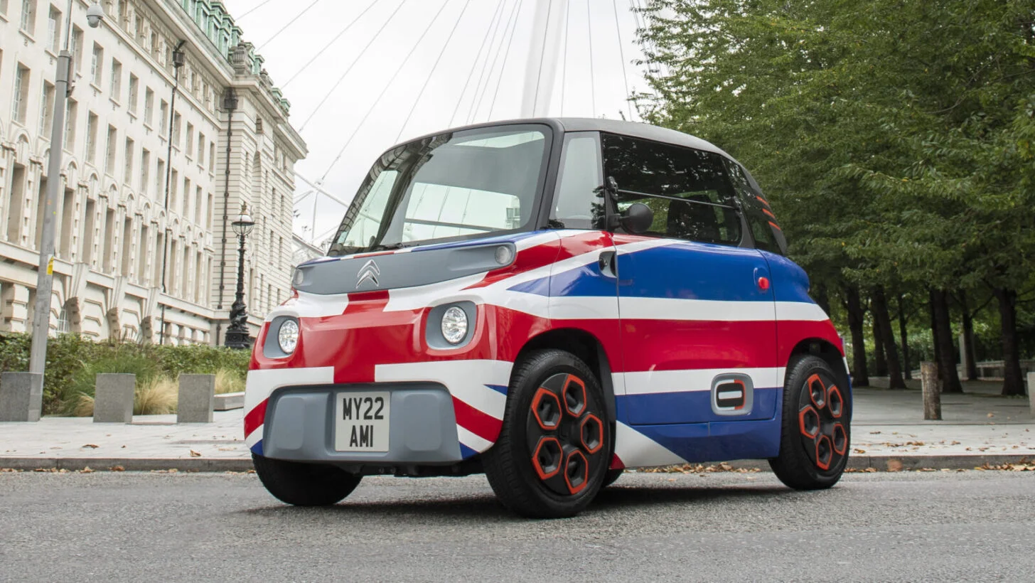 An electric car for 7,695 pounds appeared in the UK