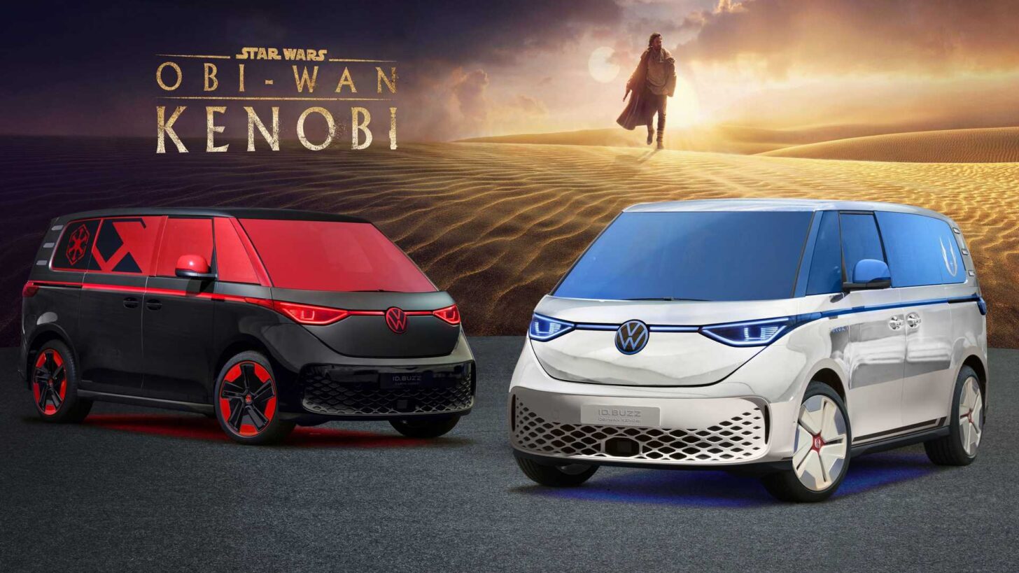 Volkswagen unveils new Star Wars-inspired versions of ID.Buzz electric minivans