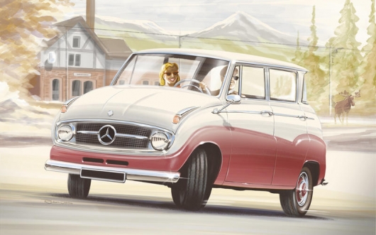 What would the modern cars in the past