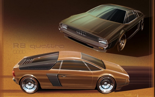 What would the modern cars in the past
