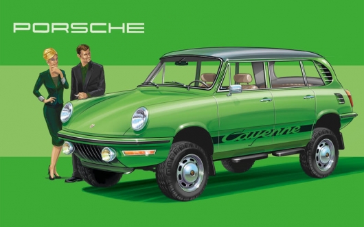 What would the modern cars in the past